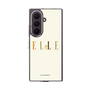 クリアケース［ ELLE×ポムポムプリン - ロゴ - ベージュ ］