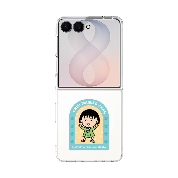 クリアケース for Samsung Galaxy Z Flip8［ ちびまる子ちゃん
