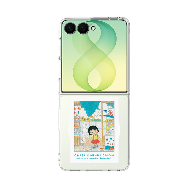 クリアケース for Samsung Galaxy Z Flip8［ ちびまる子ちゃん