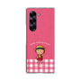 クリアケース［ ちびまる子ちゃん - ピンクチェック ］