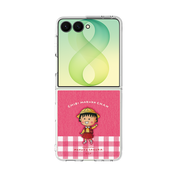 クリアケース for Samsung Galaxy Z Flip8［ ちびまる子ちゃん