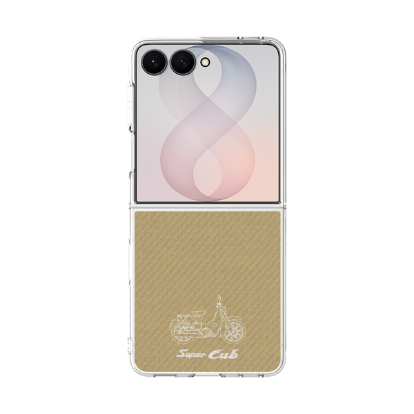クリアケース for Samsung Galaxy Z Flip8［ Honda - SuperCub ］