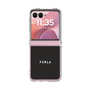 クリアケース［ FURLA - NERO ］