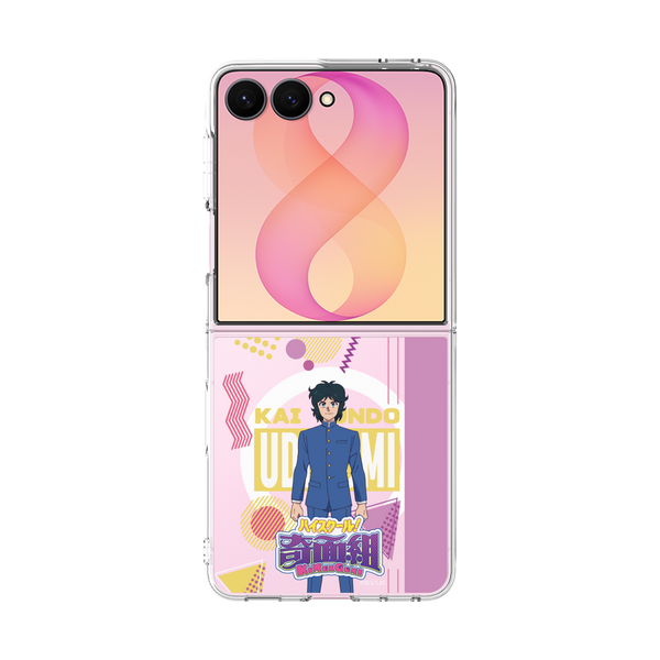 スマートフォン用ケース 大量まとめ売り クリアケース for Samsung Galaxy Z Flip8［ ハイスクール奇面組 - 雲