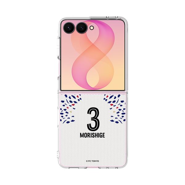 クリアケース for Samsung Galaxy Z Flip8［ FC東京 - FP 2nd - 森重