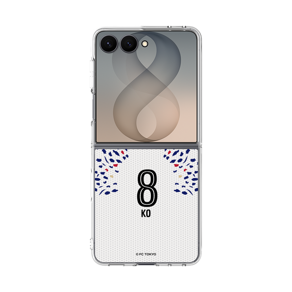クリアケース for Samsung Galaxy Z Flip8［ FC東京 - FP 2nd - 高宇洋 ］