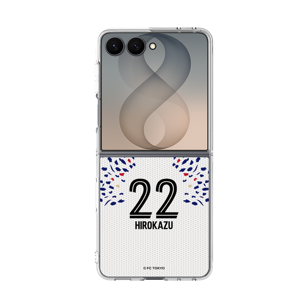 クリアケース for Samsung Galaxy Z Flip8［ FC東京 - FP 2nd - 石原
