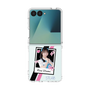 クリアケース［ STU48 - インスタントフォト風デザイン - 内海里音 ］