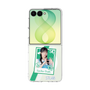 クリアケース［ STU48 - インスタントフォト風デザイン - 尾崎世里花 ］