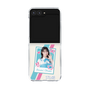 クリアケース［ STU48 - インスタントフォト風デザイン - 岡田あずみ ］