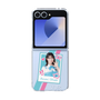 クリアケース［ STU48 - インスタントフォト風デザイン - 岡田あずみ ］
