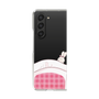 クリアケース［ マンガデザイナーズラボ - 推しを休ませるスマホケース - ピンク2 ］