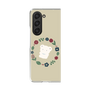 クリアケース［ 雲井くじら - やすみくまとお花リース ］
