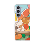 クリアケース［ うさぎさんのにっき - おいしいぬいぐるみさん達と ］
