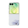 クリアケース［ Natural Flower - blue ］