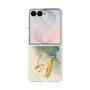 クリアケース［ Marble Nuance Painting Green ］