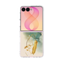 クリアケース［ Marble Nuance Painting Green ］