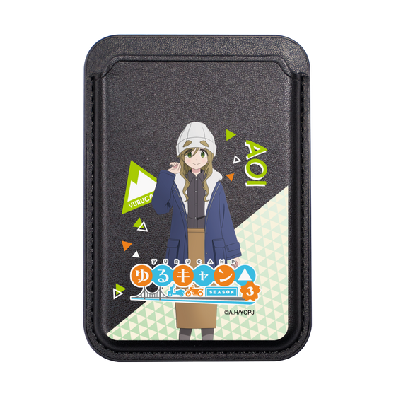 MagSafe対応カードウォレット［ 『ゆるキャン△ SEASON3』- 犬山 あおい - 立ち絵 ］