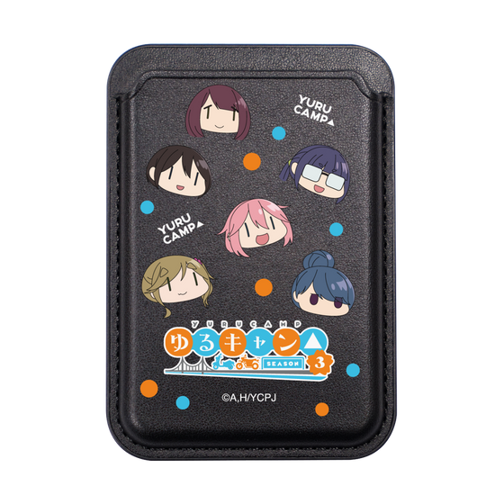 MagSafe対応カードウォレット［ 『ゆるキャン△ SEASON3』- SNSアイコン ］