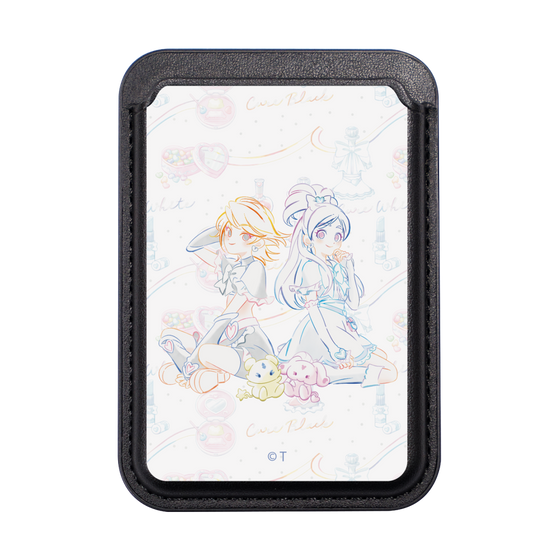 MagSafe対応カードウォレット［ ふたりはプリキュア- キュアブラックとキュアホワイト ］