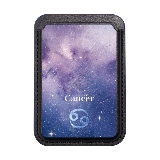 MagSafe対応カードウォレット［ STARRY SIGNS - オリジナル - Cancer ］