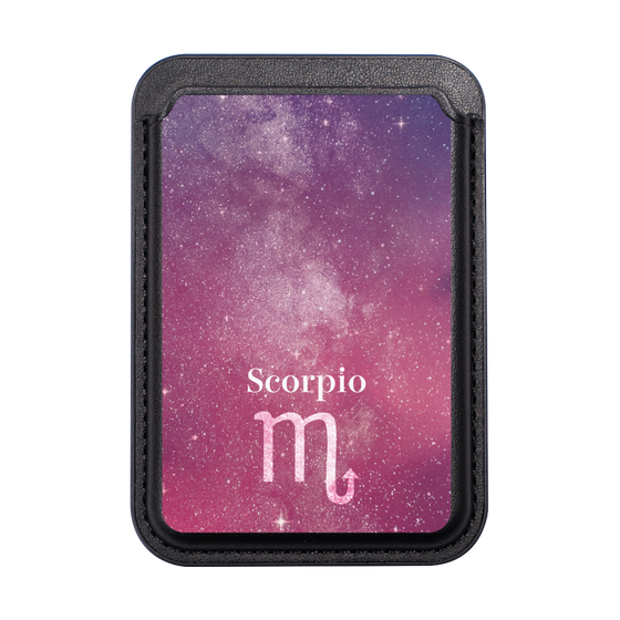 MagSafe対応カードウォレット［ STARRY SIGNS - オリジナル - Scorpio ］