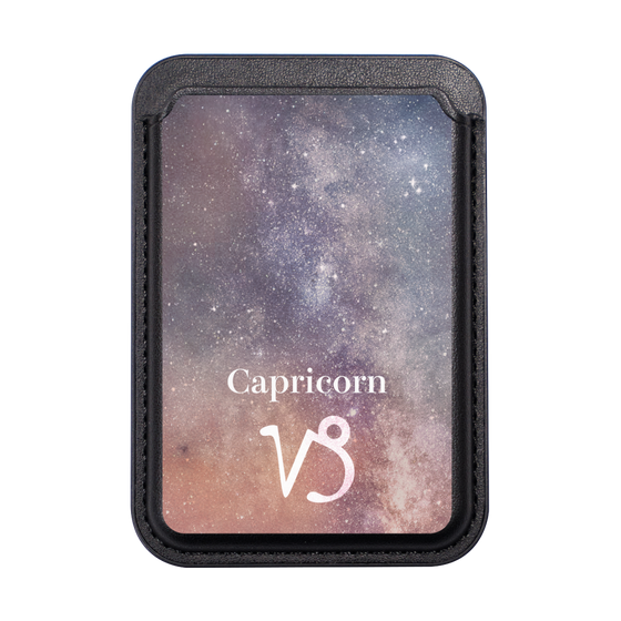 MagSafe対応カードウォレット［ STARRY SIGNS - オリジナル - Capricorn ］