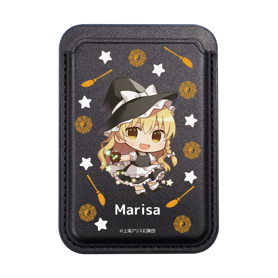 MagSafe対応カードウォレット［ 東方プロジェクト - SDキャラ - 霧雨魔理沙 ］