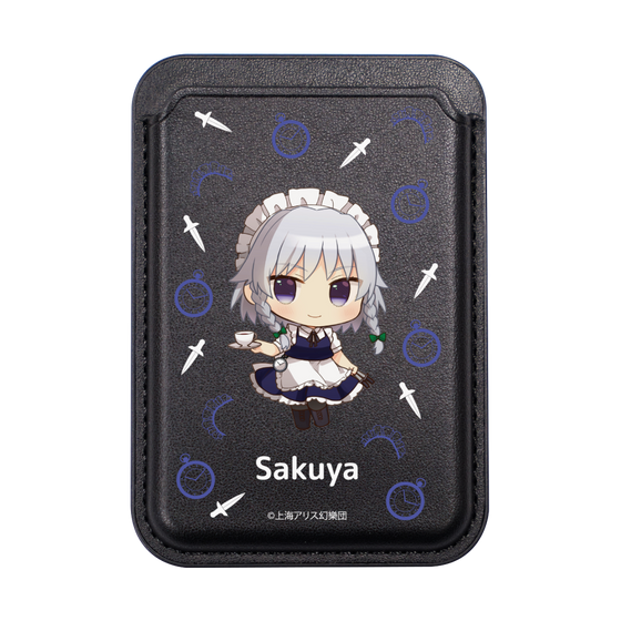 MagSafe対応カードウォレット［ 東方プロジェクト - SDキャラ - 十六夜咲夜 ］