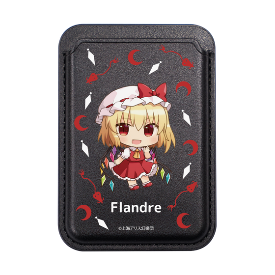 MagSafe対応カードウォレット［ 東方プロジェクト - SDキャラ - フランドール・スカーレット ］