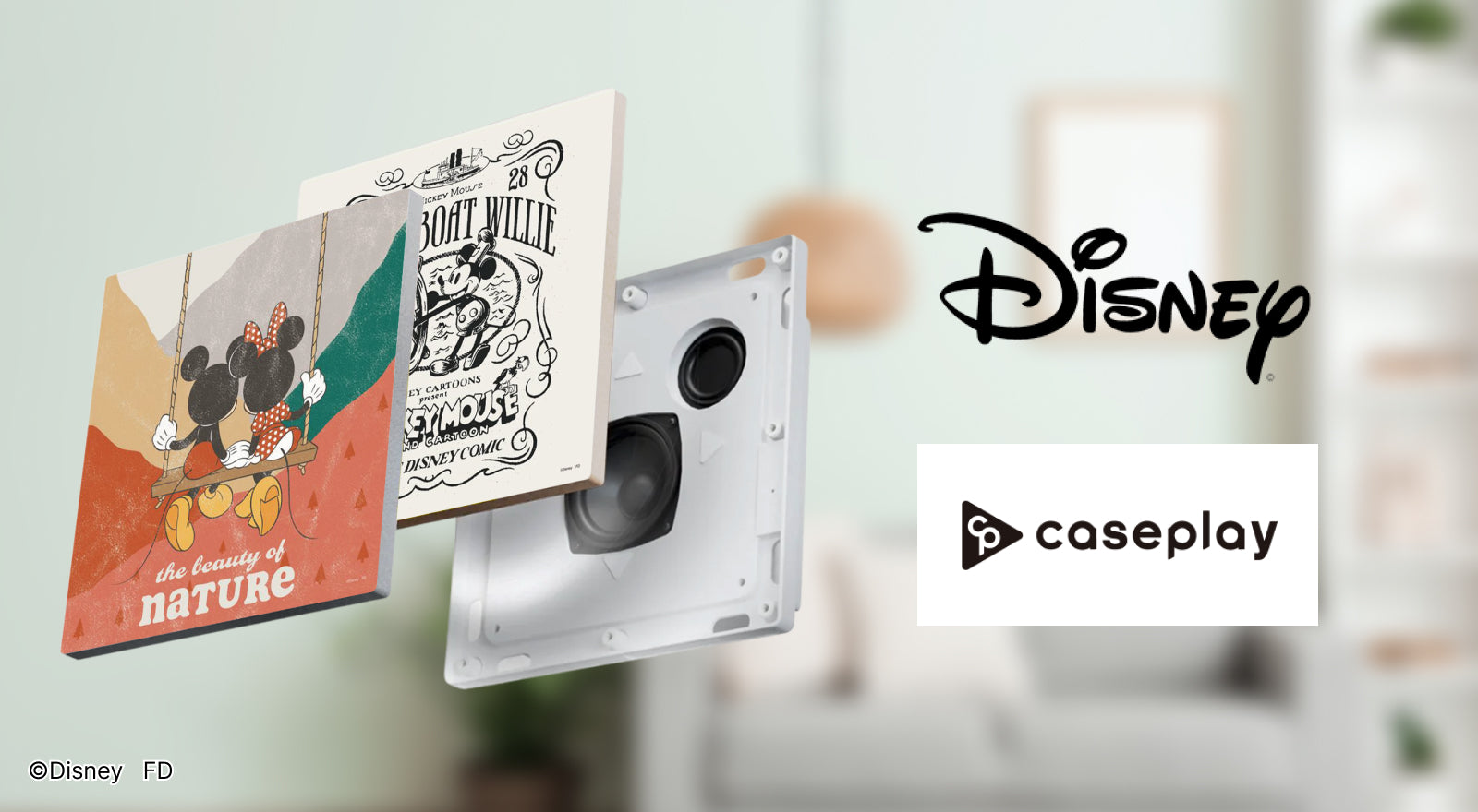 Disney アートパネルスピーカー