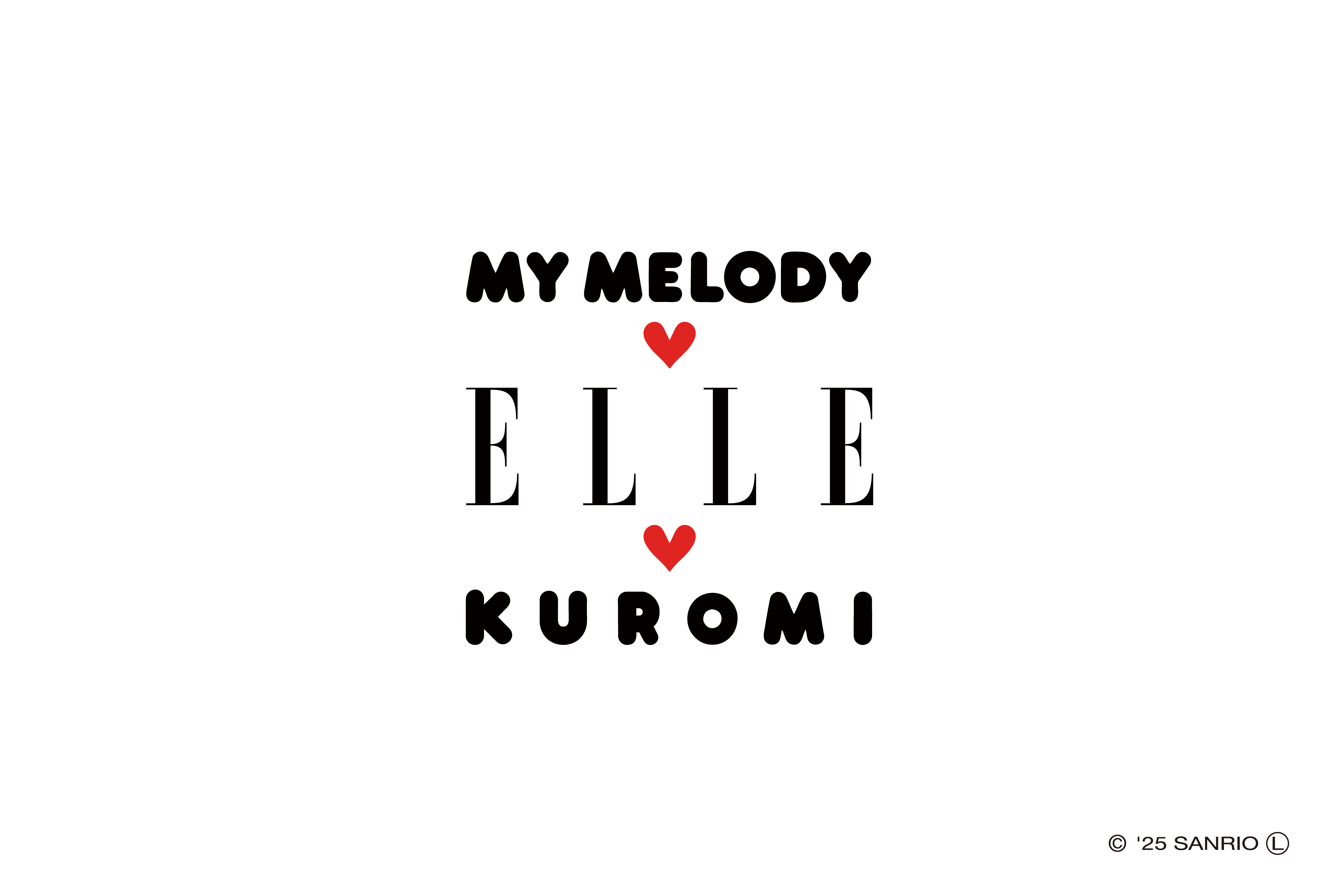 ELLE×マイメロディ＆クロミ