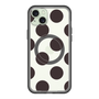 スリムプロテクションプレミアムケース with MagSafe［ シンプルドット - Black ］