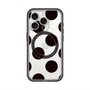 スリムプロテクションプレミアムケース with MagSafe［ シンプルドット - Black ］