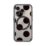スリムプロテクションプレミアムケース with MagSafe［ シンプルドット - Black ］