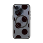 スリムプロテクションプレミアムケース with MagSafe［ シンプルドット - Black ］