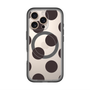 スリムプロテクションプレミアムケース with MagSafe［ シンプルドット - Black ］