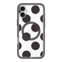 スリムプロテクションプレミアムケース with MagSafe［ シンプルドット - Black ］