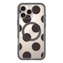 スリムプロテクションプレミアムケース with MagSafe［ シンプルドット - Black ］