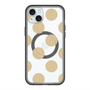 スリムプロテクションプレミアムケース with MagSafe［ シンプルドット - Beige ］