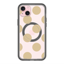 スリムプロテクションプレミアムケース with MagSafe［ シンプルドット - Beige ］