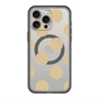 スリムプロテクションプレミアムケース with MagSafe［ シンプルドット - Beige ］