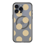 スリムプロテクションプレミアムケース with MagSafe［ シンプルドット - Beige ］