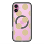 スリムプロテクションプレミアムケース with MagSafe［ シンプルドット - Beige ］