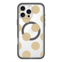 スリムプロテクションプレミアムケース with MagSafe［ シンプルドット - Beige ］