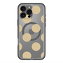 スリムプロテクションプレミアムケース with MagSafe［ シンプルドット - Beige ］