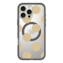 スリムプロテクションプレミアムケース with MagSafe［ シンプルドット - Beige ］