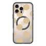 スリムプロテクションプレミアムケース with MagSafe［ シンプルドット - Beige ］