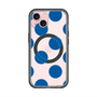 スリムプロテクションプレミアムケース with MagSafe［ シンプルドット - Blue ］