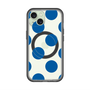 スリムプロテクションプレミアムケース with MagSafe［ シンプルドット - Blue ］